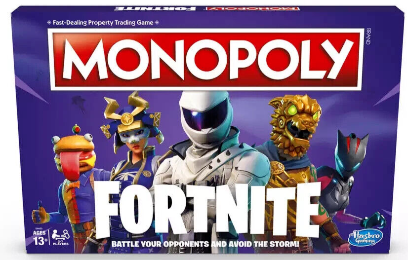 Fortnite Edition Monopoly Board Game.  NEW IN SEALED BOX