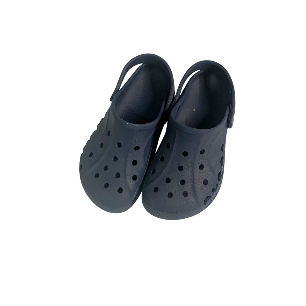Navy Blue Crocs Kids Classic Clogs Water Shoes Slip Ons J3 Comfortable and Durable Footwear for Children