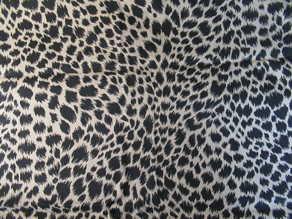 Cheetah Skin or Brush Strokes Vintage Multicolor Cotton Fabric 1 YD X 44