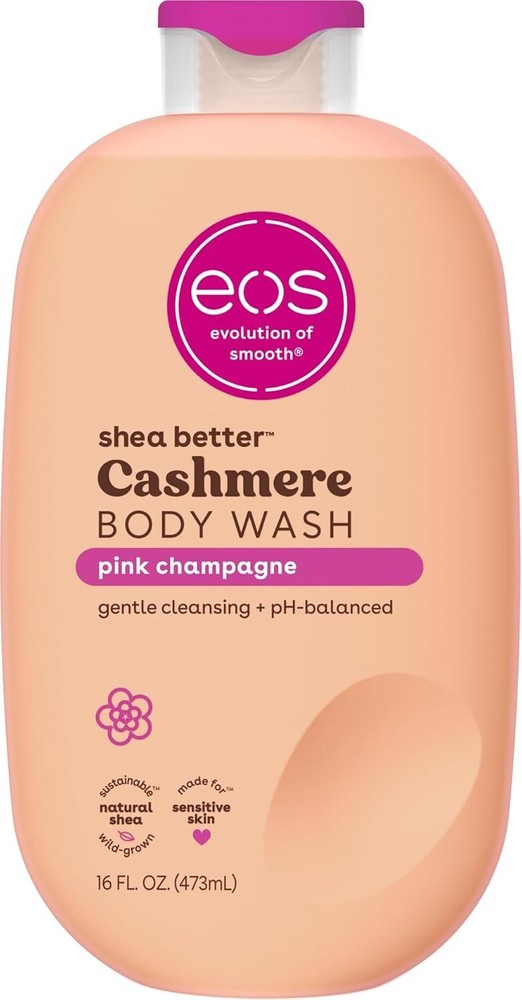 eos Shea Better Cashmere Body Wash, Pink Champagne, 16 fl ozHISTORY