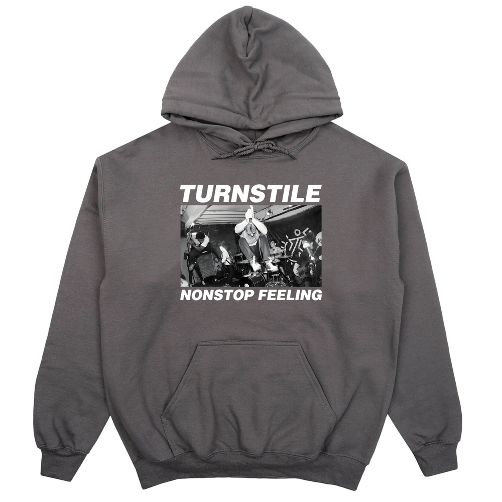 Turnstile Band Collection All Size S to 5XL Charcoal Hoodie QA885