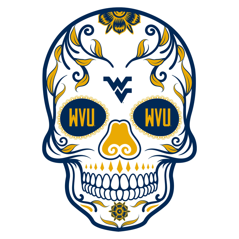 West Virginia Mountaineers NCAA Weather Resistant Vinyl Die Cut Sticker Decal 13