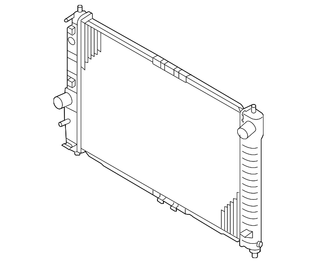 Genuine GM B (S)Radiator 42438331