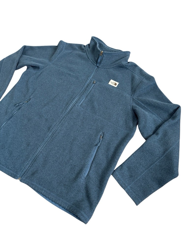 North Face Navy Blue Fleece Full Zip Better Sweater Jacket for Men Size 2XL