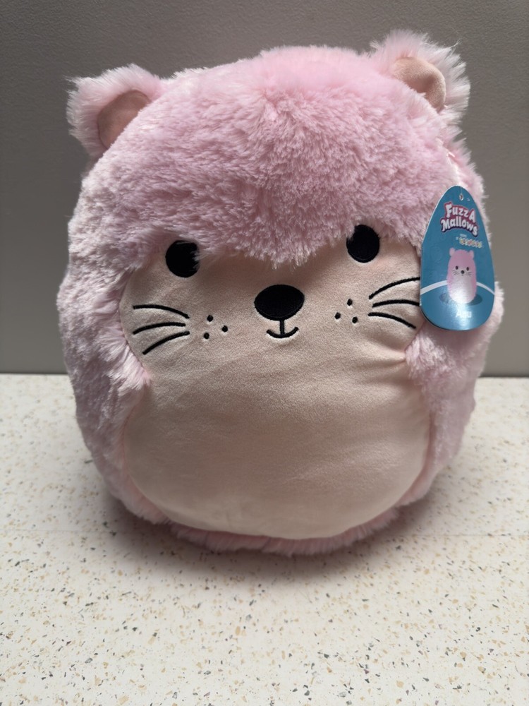 NWT Squishmallows Fuzzamallow 12” Anu the Otter 2022 Walmart Exclusive #SFZ-26