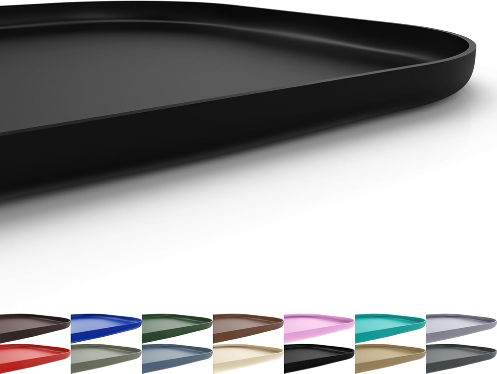 Silicone Pet Feeding Mat with Raised Edge for Food and Water, Dog Bowl Mats, Cat