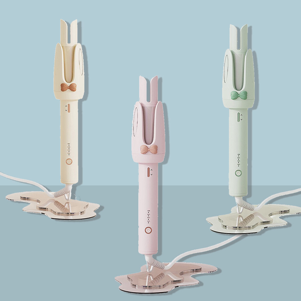 Automatic Hair Curler with Adjustable 3 Temps Levels | 32mm Barrel Rotating Hair