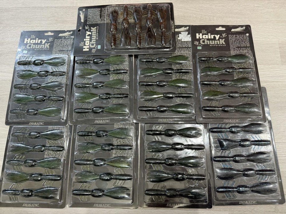 Fishing Lure Imakatsu Hairy Chunk Set