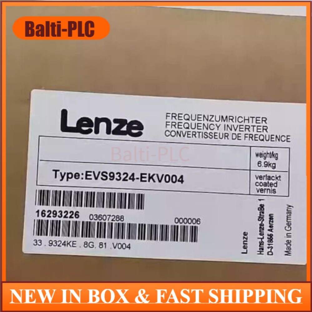 US Free TAX EVS9324-EKV004 NEW LENZE EVS9324EKV004 SERVO DRIVE INVERTER