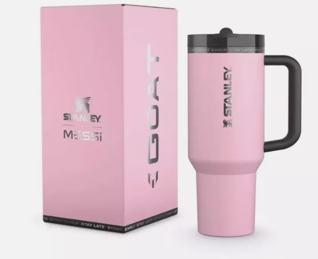 STANLEY X MESSI 40oz Quencher Tumbler Limited Edition GOAT Collection