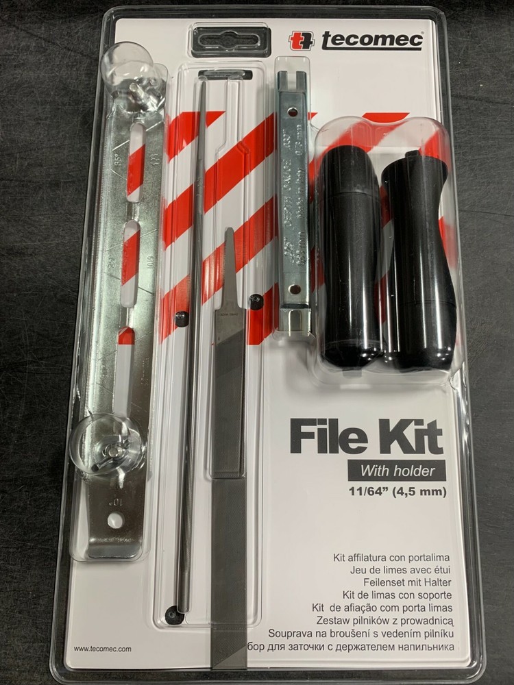 Tecomec Professional Chainsaw Sharpening Kit 11/64