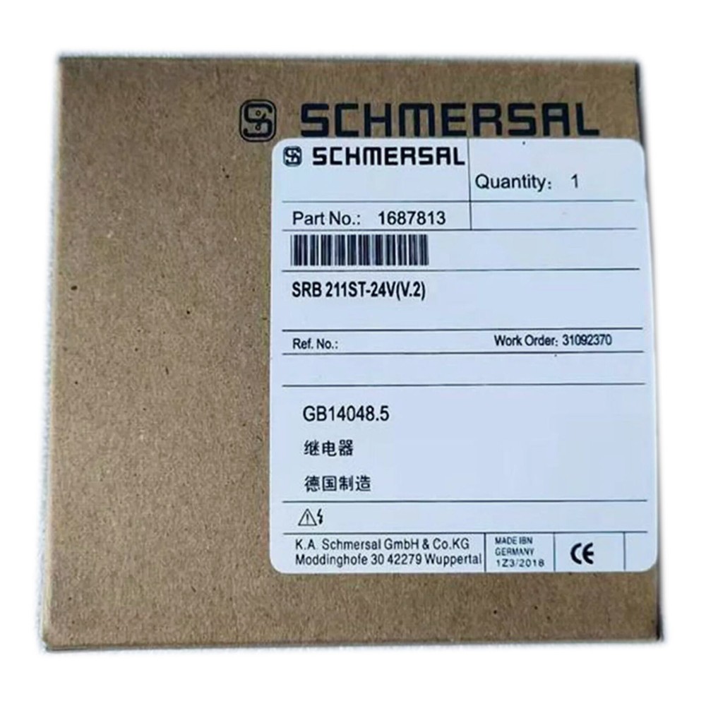 1 PCS New in box SCHMERSRL SRB211ST-24V V.2 Safety Relay