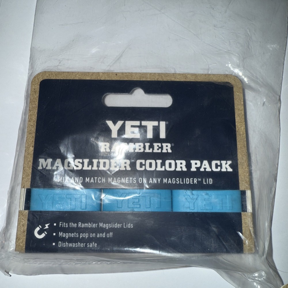 Yeti Rambler Magslider Reef Blue Insulated Lid 3-Pack  