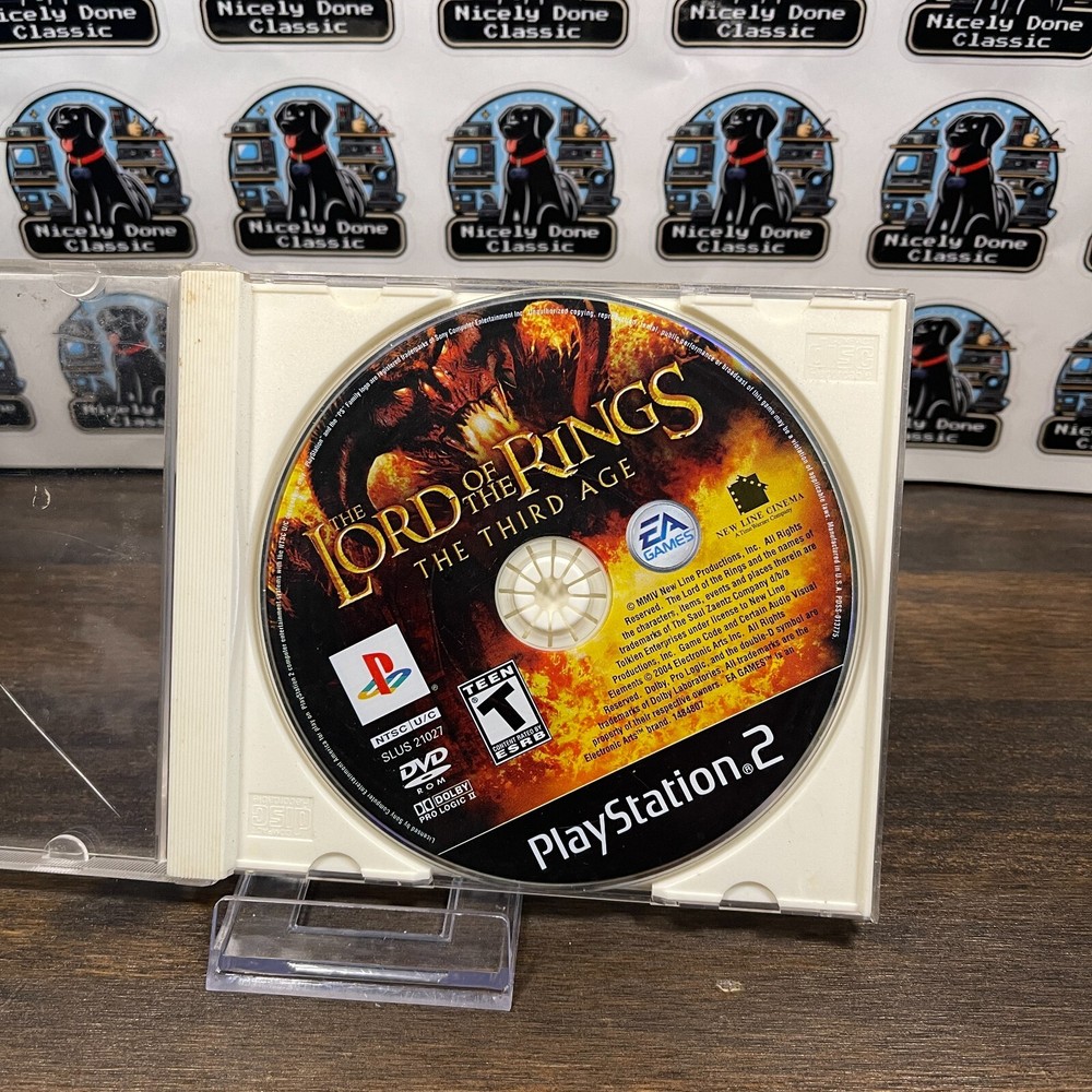 Lord of the Rings: The Third Age (Sony PlayStation 2)-Disc Only