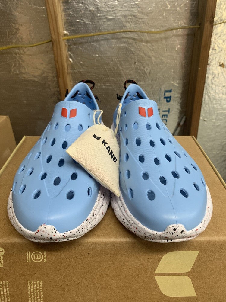 *Collabs* Kane Footwear Recovery Shoe Revive X Busby Blue Men size 10 Women's 12
