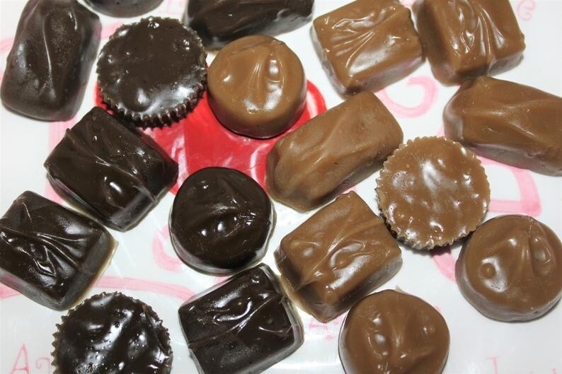 Chocolate Kisses Scented Valentine’s Wax Melts Handmade Gift