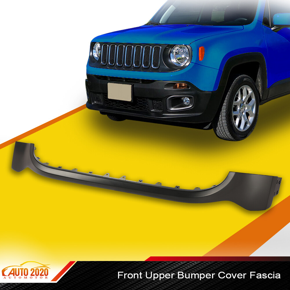 Replace Front Upper Bumper Cover Assembly Fit For 2015-2018 Jeep Renegade