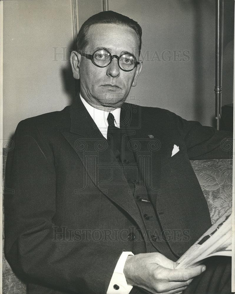 1934 Press Photo Frank D. Fitzgerald governor Michigan - dfpb18353