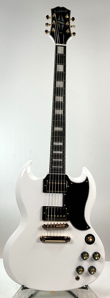 Epiphone SG Custom Electric Guitar w/ Gig Bag - Alpine White - Bad Toggle Switch