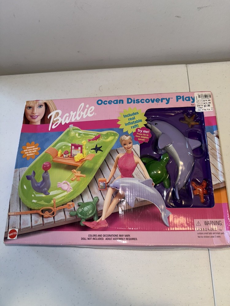 BARBIE OCEAN DISCOVERY PLAYSET 1999 NEW IN BOX 67096 NRFB MATTEL