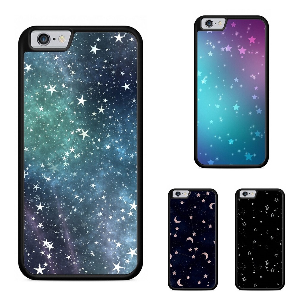 Cute Star Print Universal Phone Case for iPhone SE4 16E 12 13 14 15 16 Pro Max