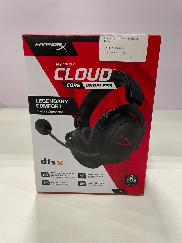 HyperX Cloud Alpha Wireless DTS Headphone - Black
