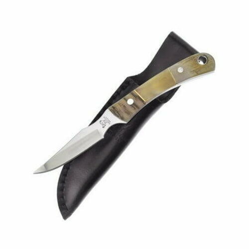 New Hen & Rooster Fixed Blade Horn Fixed Blade Knife HR-5025ROR