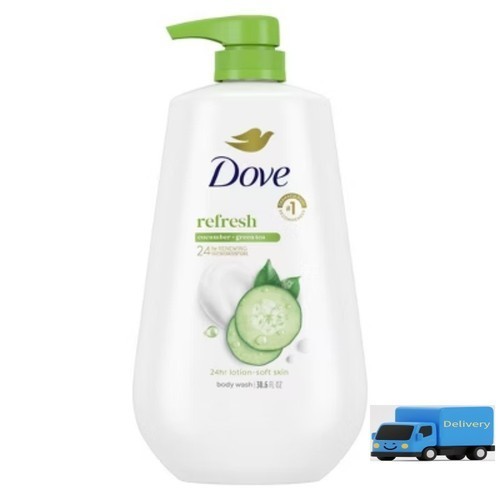 Dove Cucumber & Green Tea 24hr Moisturizing Body Lotion for Soft Skin 30.6 oz