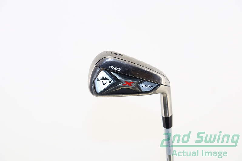 Callaway 2013 X Hot Pro 6 Iron Steel Regular Right 38.0in Golf Club
