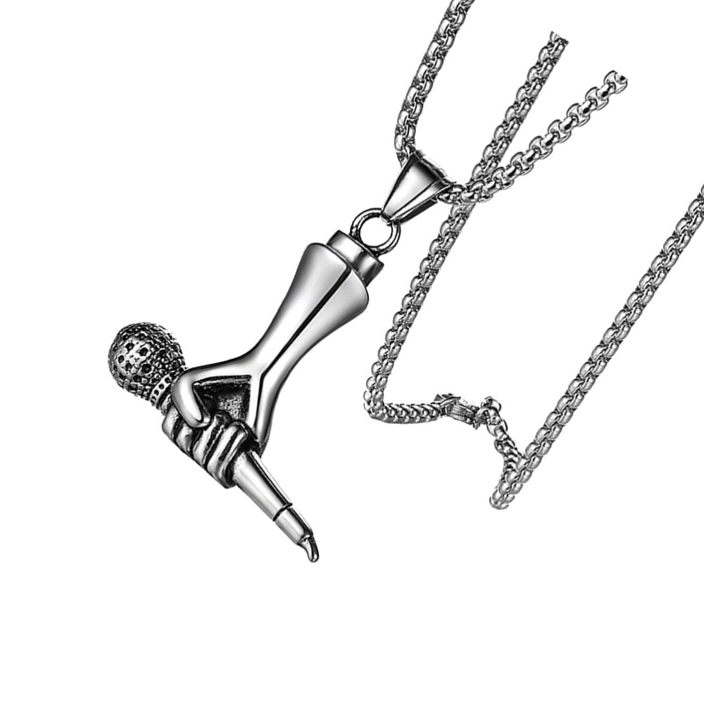 Bracelets Necklaces Microphone Titanium Steel Chic Workmanship
