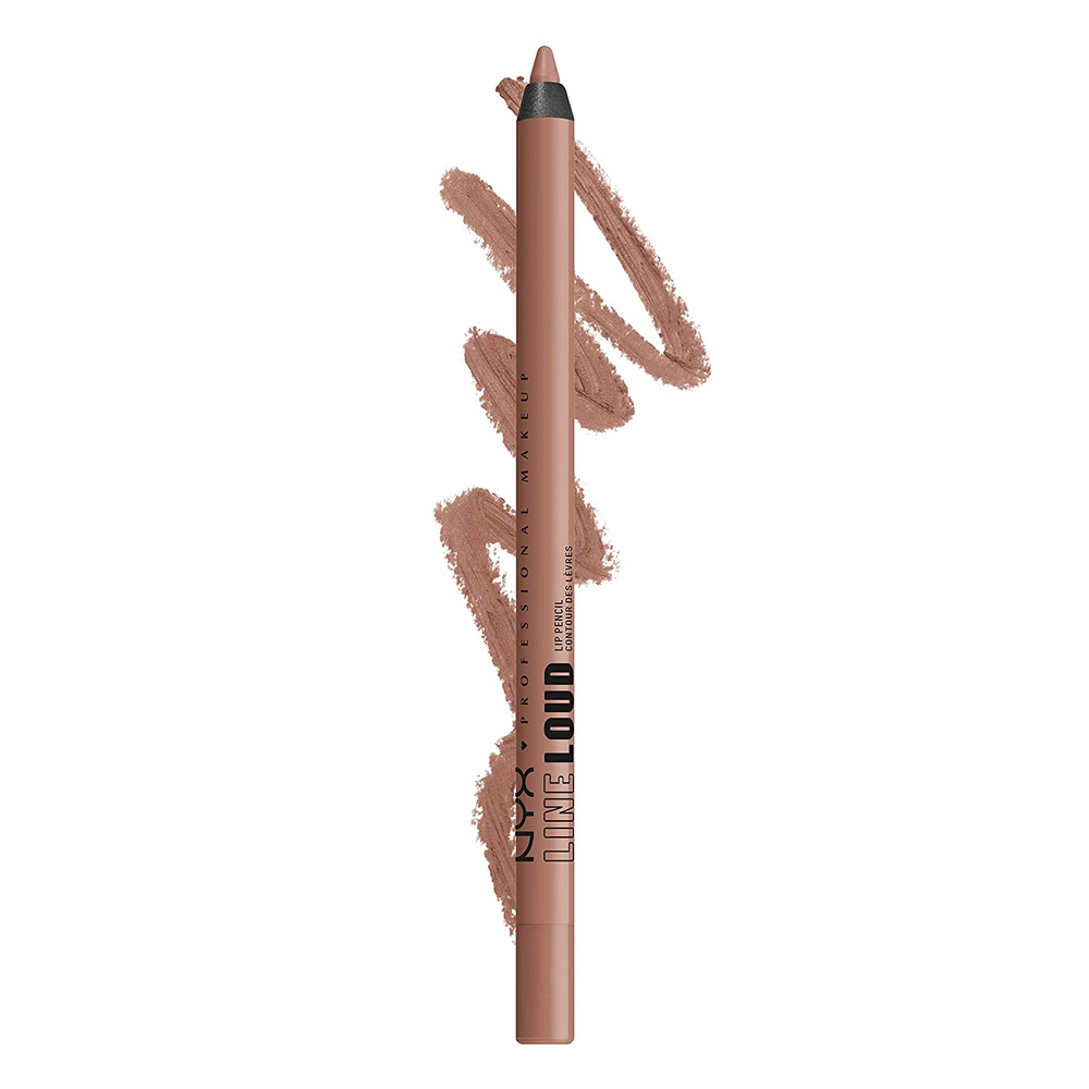 Line Loud Lip Liner, Longwear and Pigmented Lip Pencil with Jojoba Oil & Vitamin