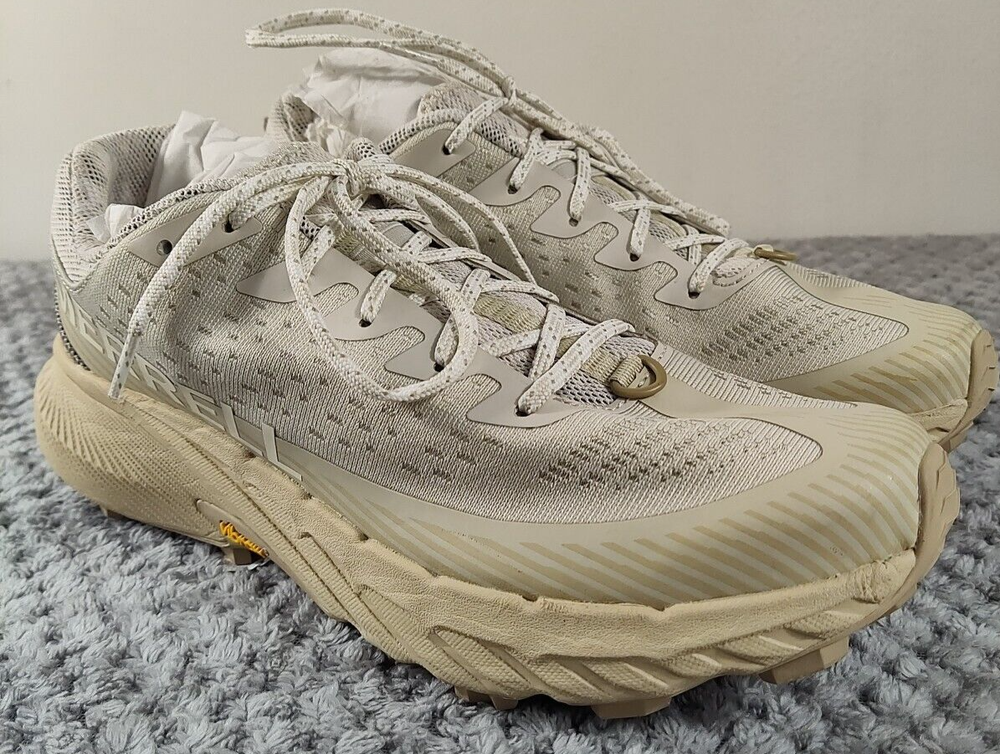 Merrell Agility Peak 5 Womens Trail Running Shoes Size 9.5 Moonbeam Oyster