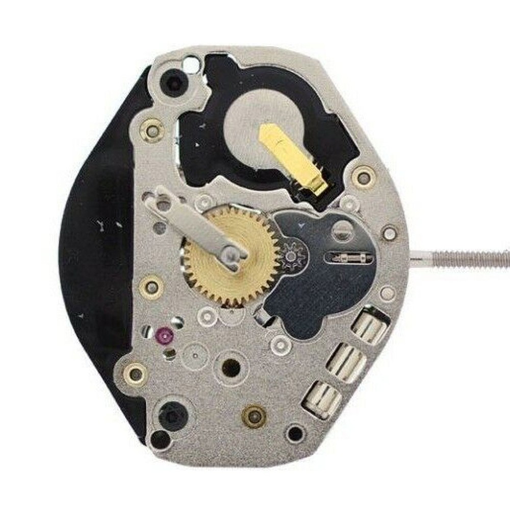 2-Hand 4-Jewel Quartz Watch Movement Replacement for Ronda 1062 with Stem
