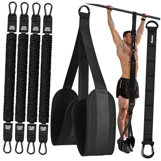 Pull Up Assistance Bands, Resistance Bands for Pull Up Bar Workout, Black