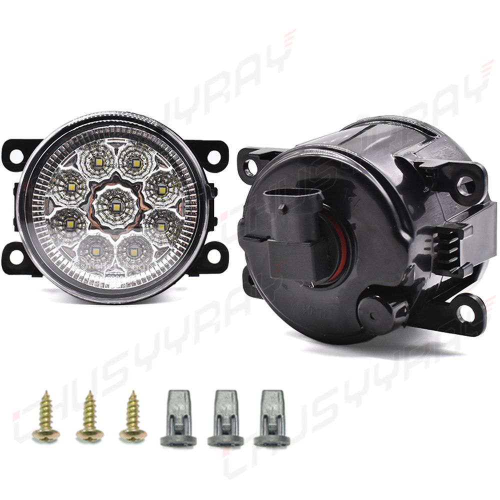 For Ram Promaster 1500 2500 3500 14-21 Front Bumper Fog Light Driving Lamps pair