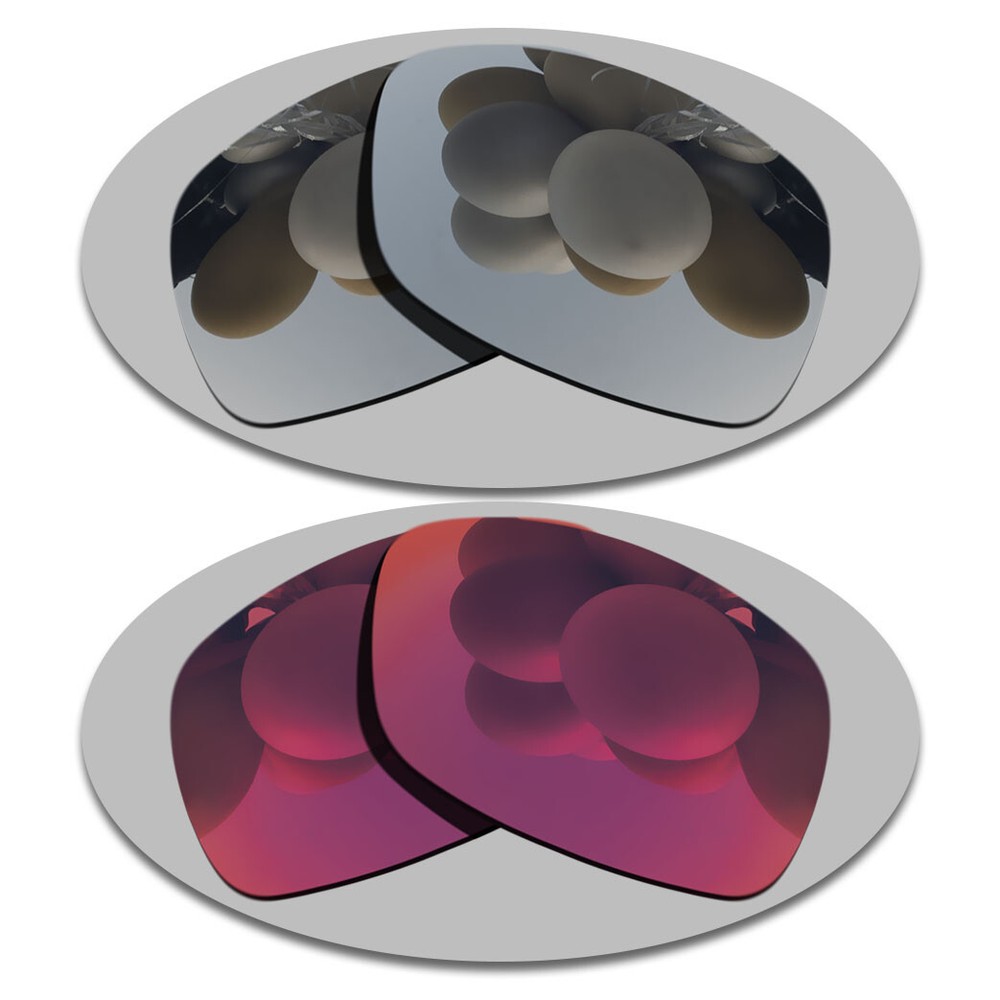 Silver & Midnight Sun replacement lenses for Oakley Ravishing Polarized sunglasses