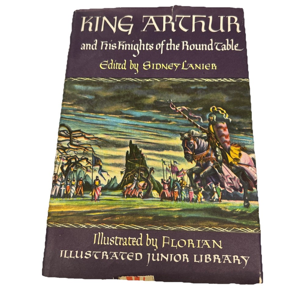 King Arthur and His Knights of the Round Table (1950) Grosset & Dunlap HC