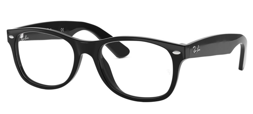 New RAY-BAN RB5184 2000 52mm Black Wayfarer Eyeglasses Frames Unisex