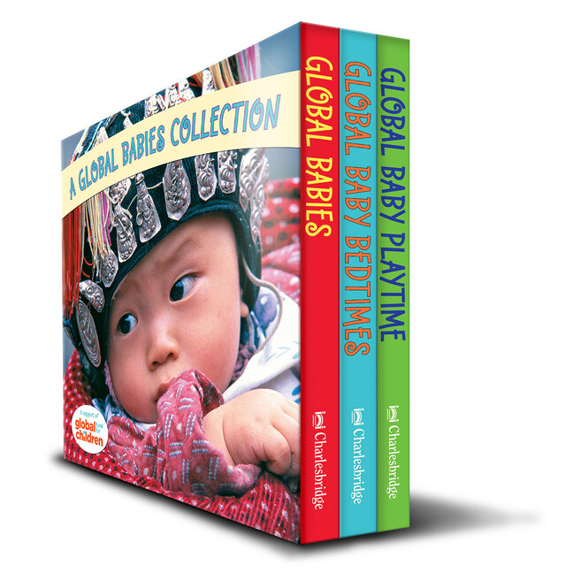 Global Babies Board Book Box Set for Toddlers