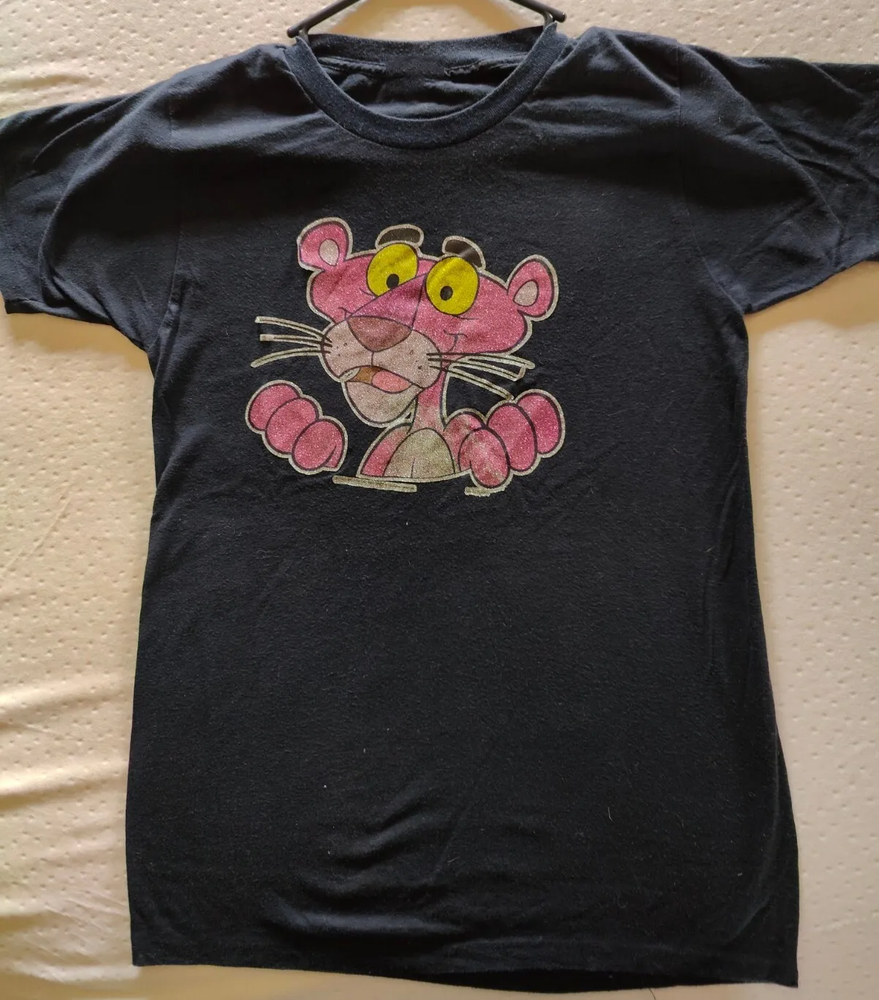 Reprinted The Pink Panther Gift For Family T Shirt Full Size S-5XL