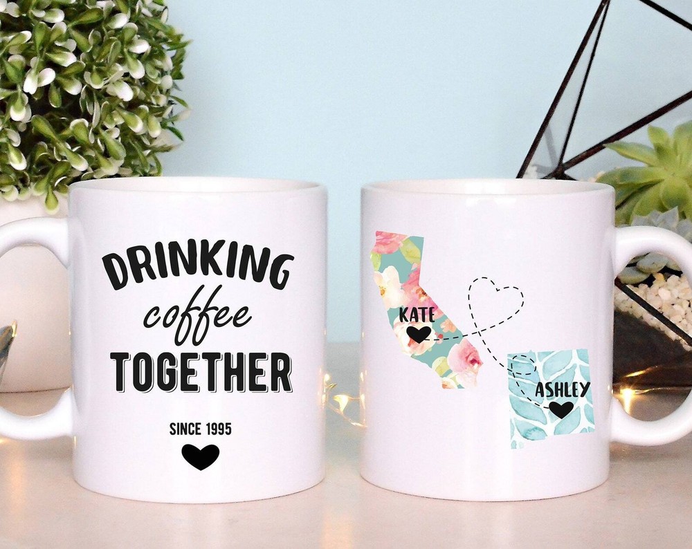 Long Distance Friendship Mug Long Distance Best Friend Mug Frieng Going Away