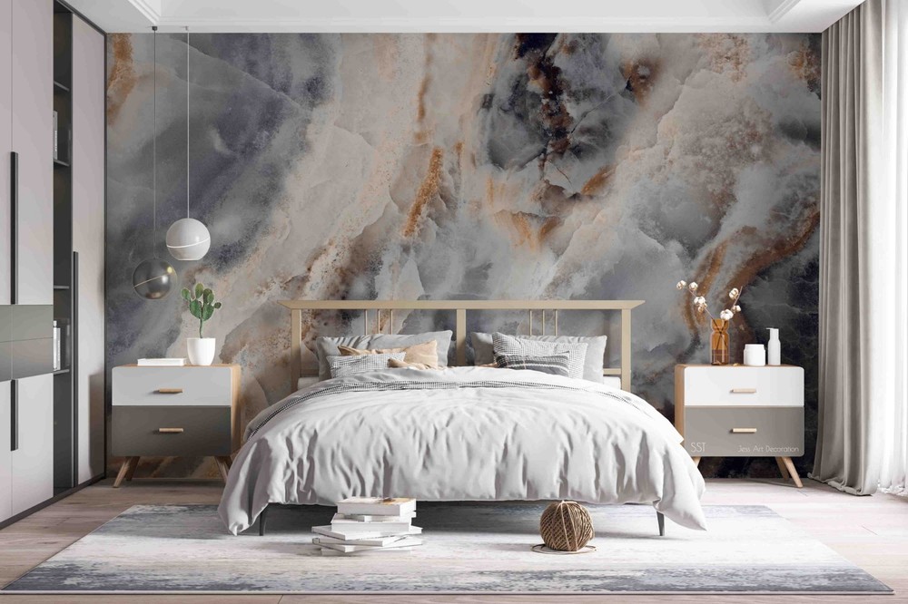 3D Marble Texture Wall Murals Wallpaper Murals Wall Sticker 5