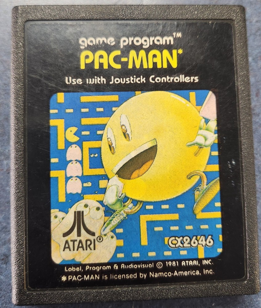 Pac-Man Atari 2600 Cartridge Tested