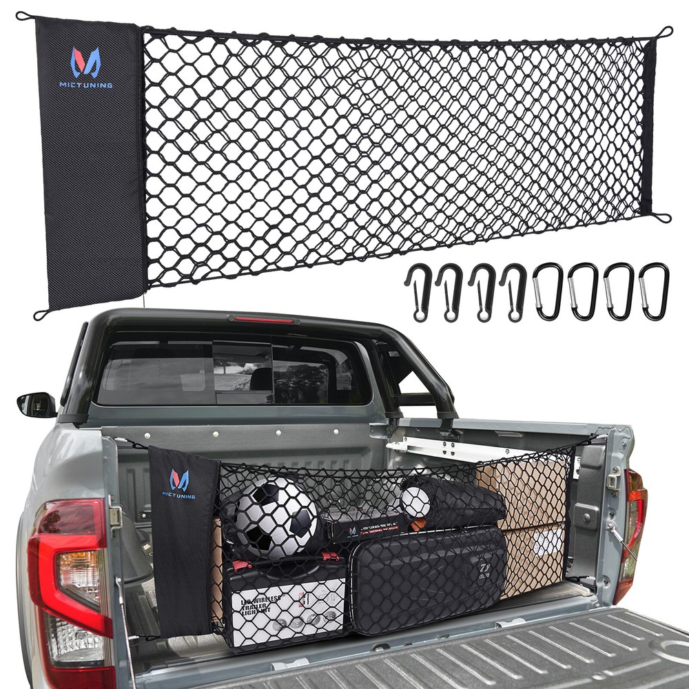 2013-2024 Chevy Silverado 3500 Truck Bed Cargo Net Mesh Storage Bag