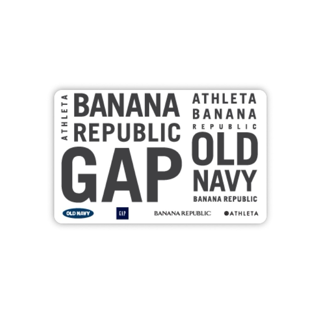Gift Card $40.66 Value Compatible with Gap, Banana Republic, Old Navy-image