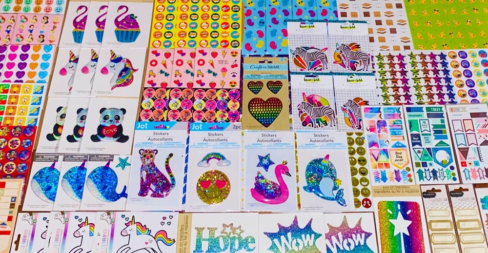 579+ Sticker Kit for Planners, Journals, Scrapbooks & Arts & Crafts