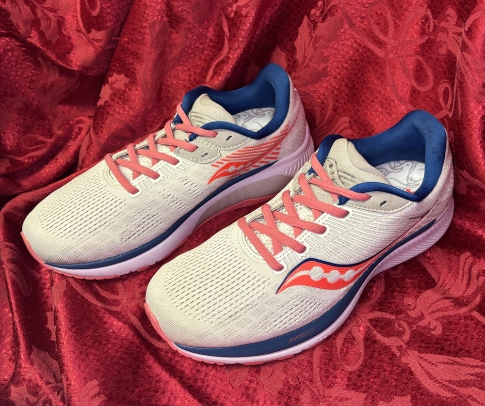 Saucony Women’s Guide 14 S10654-90 White Running Shoes Sneakers Size 8.5 B - EUC