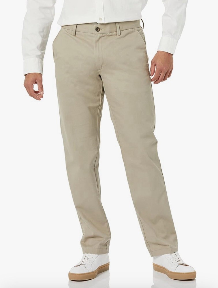 Dockers Men Straight Fit Comfort Knit Pant for Relaxed Wear