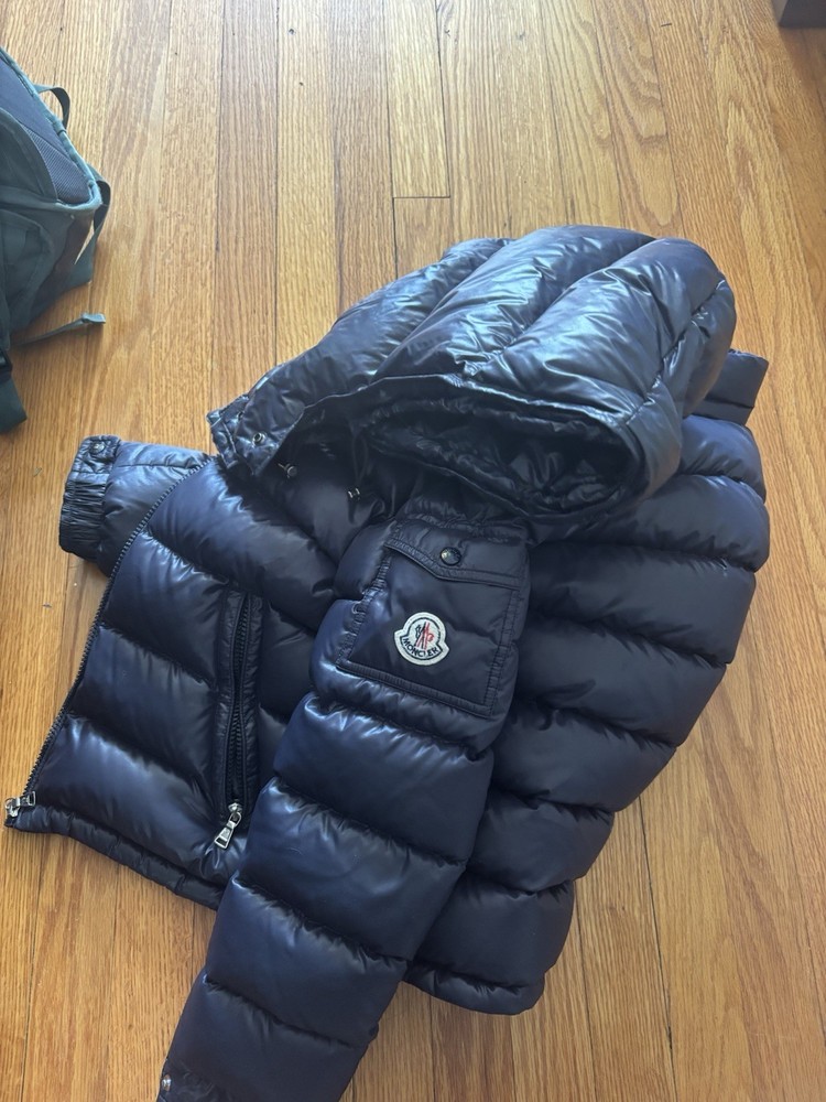 Moncler Girls Size 12 Ani Puffer Jacket with Hood Fits Like Small