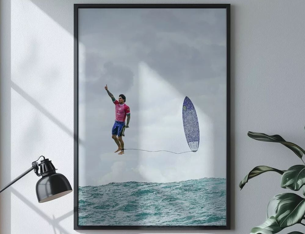 2024 Olymp Games Gabriel Medina Poster